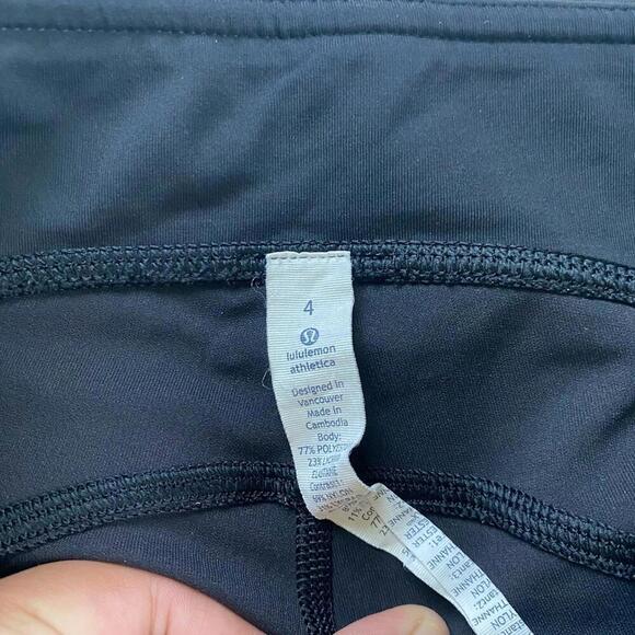 Lululemon Stop At Nothing Crop leggings size 4 - Picture 8 of 8